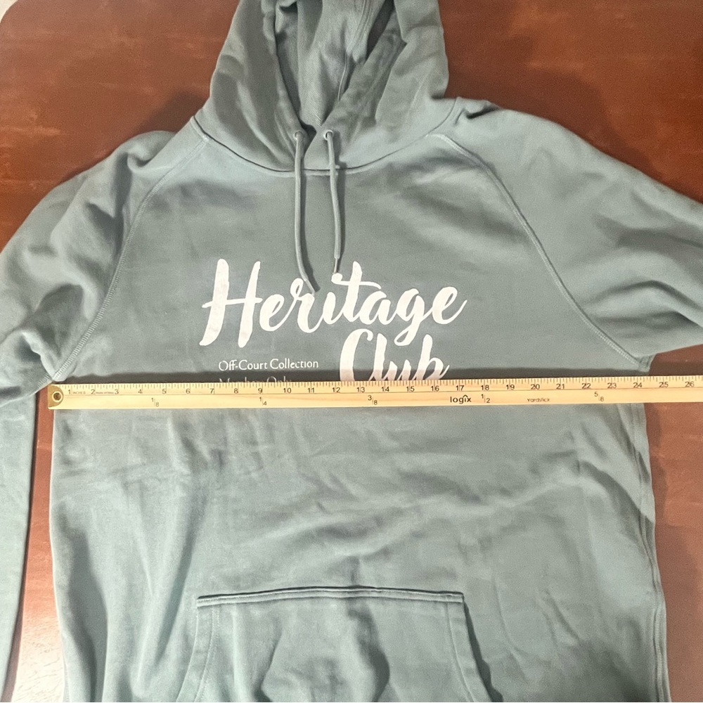 NWT Spark Heritage Club Men's 2X Greenish Color Off Court Collection Hoodie - Picture 4 of 6